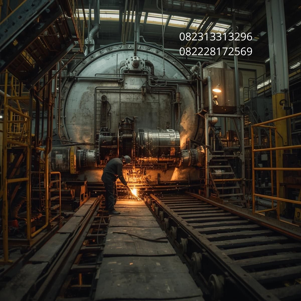 teknisi mesin industri profesional