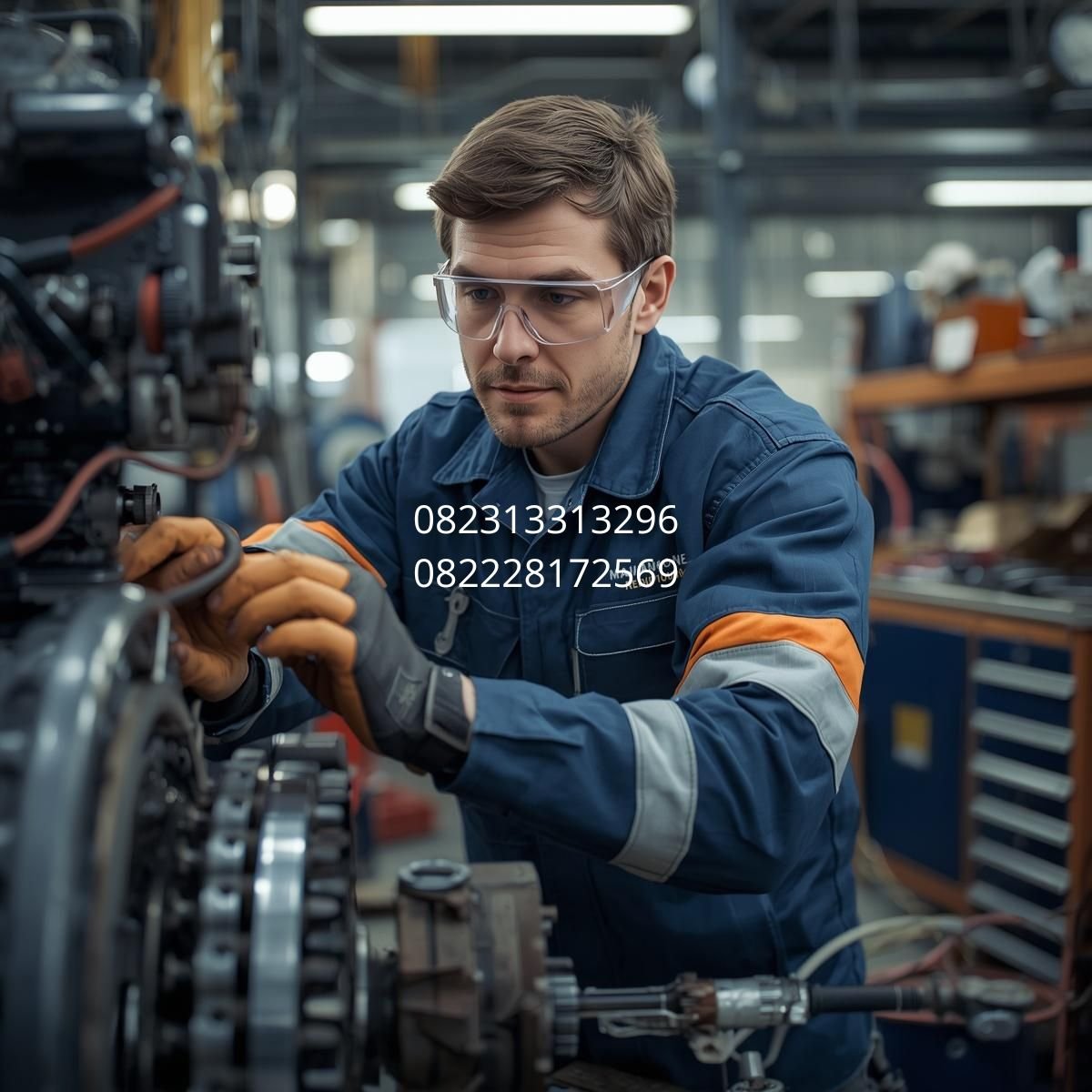 service mesin produksi