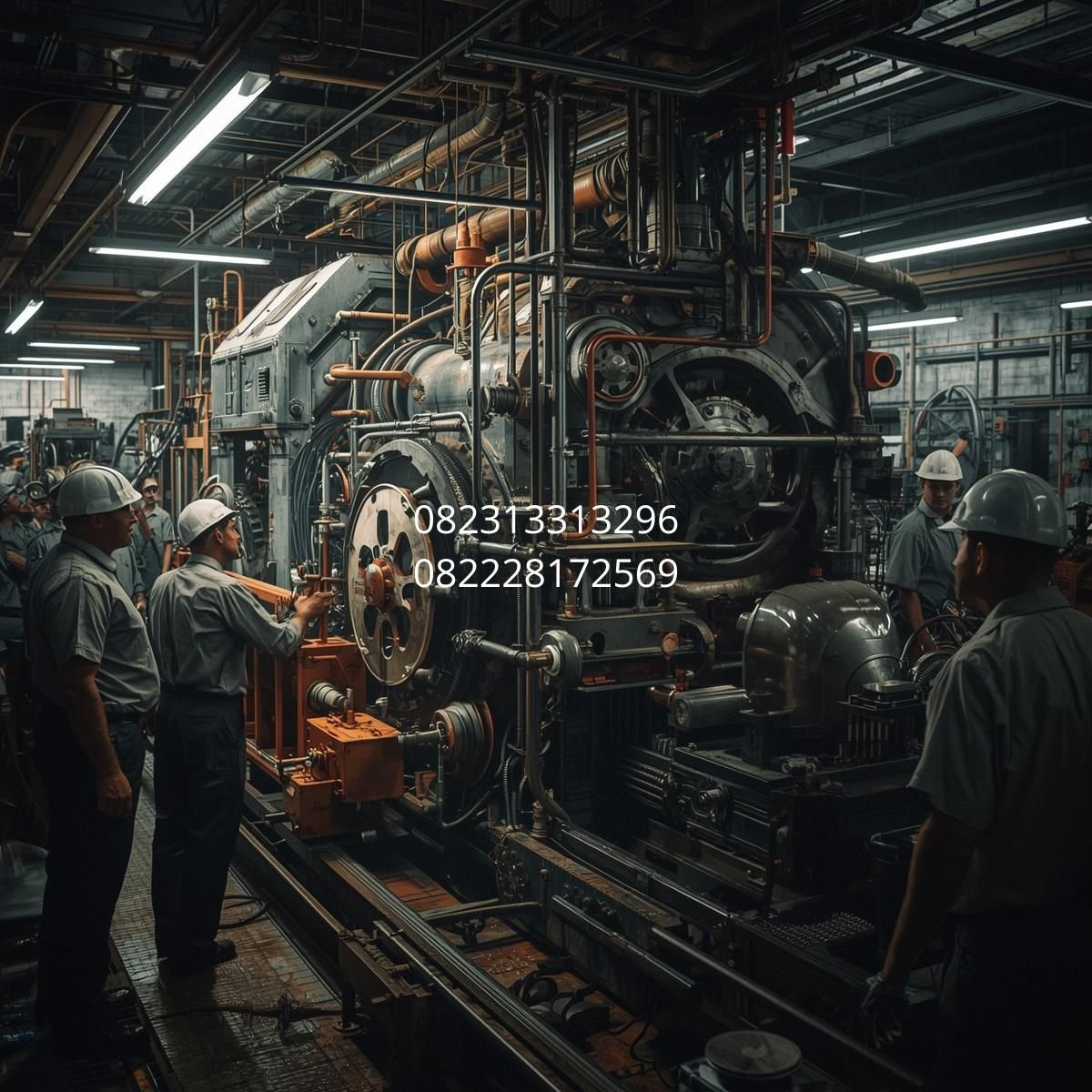 perbaikan mesin produksi