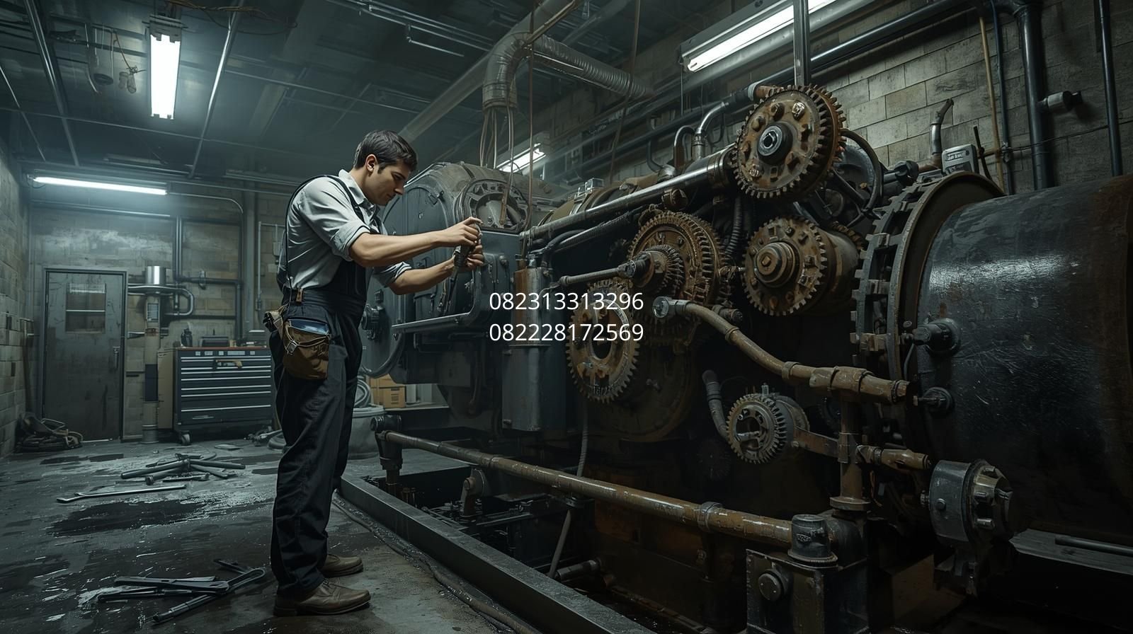 perawatan mesin industri